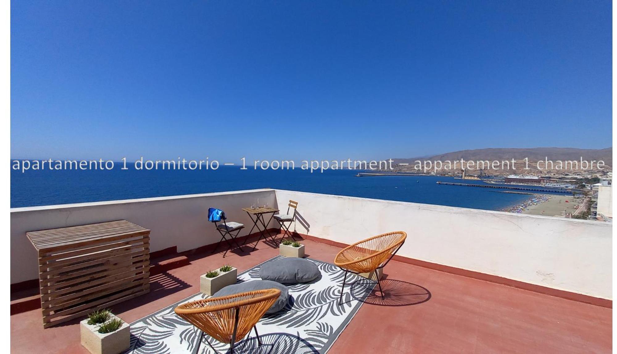 Increible Atico Con Vistas A La Bahia De อัลเมรีอา ภายนอก รูปภาพ